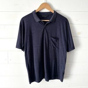 ICEBREAKER Cool Lite Soft Breathable Lightweight Merino Wool Blend Polo Sz S